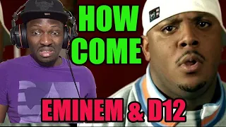 DAMN!! IT DOESN'T GET REALER THAN THIS! EMINEM & D12 - HOW COME | Reaction #Eminem #D12 #HowCome