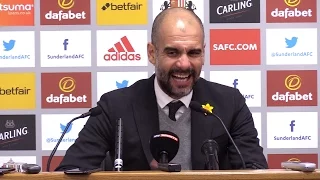 Sunderland 0-2 Manchester City - Pep Guardiola Full Post Match Press Conference