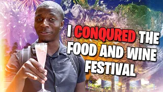 I Ate EVERYTHING at Disney World Epcot's International Food & Wine Festival 2023 in ONE DAY!