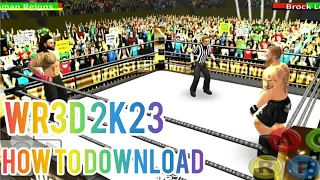 How To Download  WR3D 2k23 Game New Mod #wr3d WR3D game kaise download kare