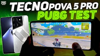 Tecno Pova 5 Pro 5G Pubg 40 FPS Test🔥 | NO LAG? | TDM Gameplay💚