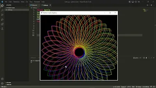 Python Tutorial | How To Create Flower With Python