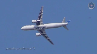 МС-21-300 репетиция МАКС-2019 / Irkut MC-21 - Rehearsal airshow MAKS-2019