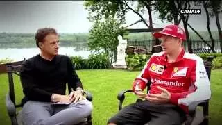 Canadian GP 2015 - Jean Alesi interviews Kimi Räikkönen