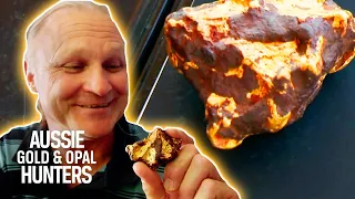 Rick Fishers Returns Home With A Stunning Gold Nugget Worth $16,000 | Aussie Gold Hunters