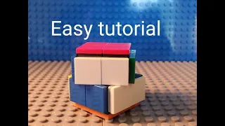 How to build a Lego 2x2 Rubix Cube Easy Tutorial!