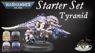 Warhammer 40K starter set - Painting a Tyranid with just 4 paints