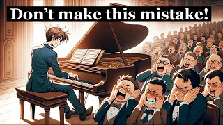 Most common mistakes made by non-professional pianists: 1- the lift & pivot!