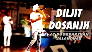 Diljit Dosanjh Live From Doordarshan Jalandhar | Speed Records