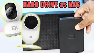 How to setup NAS for Mi Home Security Camera 360 / Basic 1080p - Any Hard Disk as NAS