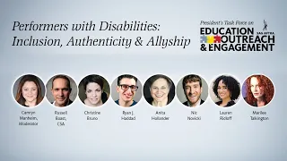 Performers with Disabilities: Inclusion, Authenticity & Allyship (Replay)