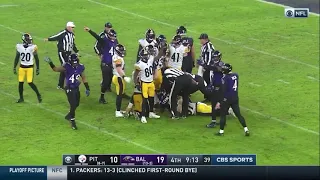 Ravens with Insane Fake Punt First Down| Ravens vs. Steelers |