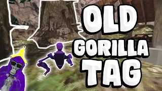 I PLAYED THE OLDEST VERSION OF GORILLA TAG! | Gorilla Tag