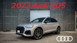 So much more than just a mid size luxury sport SUV!!! The 2022 Audi SQ5