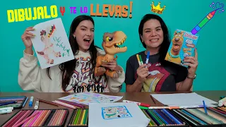 DIBÚJALO Y TE LO GANAS Versión Dinos! | AnaNANA TOYS