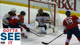 GOTTA SEE IT: Mike Matheson Skates By Boston Bruins To Score Coast-To-Coast Goal