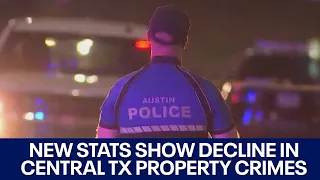 New statistics show decline in central Texas property crimes | FOX 7 Austin