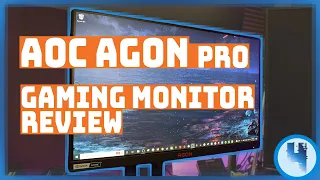 AOC Agon PRO AG254FG 25 Inch 360Hz Tournament Gaming Monitor w/ HDR Unboxing and Review (2022)