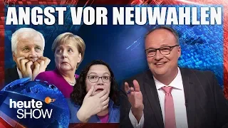 Nach der Hessenwahl: Nur noch Angst hält die Groko zusammen | heute-show vom 02.11.2018