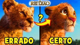 CORRIGIRAM a APARÊNCIA dos personagens de O REI LEÃO 2019 (DISNEY | DEEPFAKE)