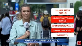 Stirile Kanal D (06.09.2022) - Romanii cer mariri de salariu | Editie de dimineata