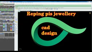 Rhino matrix class #69 | How to make Reping pis jewellery cad design /cad design Reping pis matrix 9