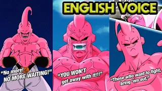 GLOBAL! LR SUPER BUU ENGLISH INTRO, SUPER ATTACKS + ACTIVE SKILL! Dragon Ball Z Dokkan Battle