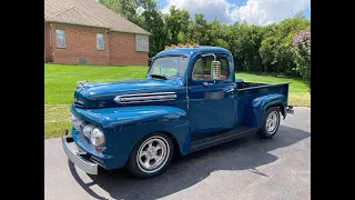 1951 Ford F100   Walk Around and Drive