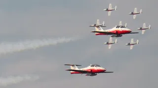 2021 CF Snowbirds Friday show | Airshow London SkyDrive 2021