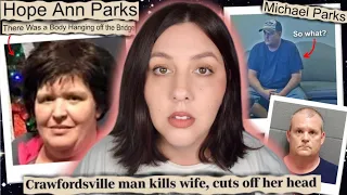 He Buried his Wife's HEAD in their Basement : Michael Parks and Hope Parks : #TrueCrime