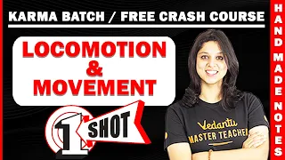 Locomotion & Movement - All Theory, Tricks & PYQ | Guaranteed Success | NEET 2023