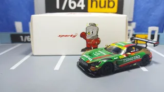 Sparky 1/64  Mercedes-AMG GT3 FIA GT World Cup Macau 2019 - Edoardo Mortara