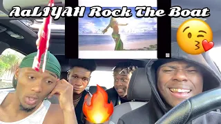 Aaliyah - Rock The Boat 🚣‍♀️ (Official Music Video) | Reaction 🔥 #ThrowBack