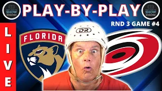 NHL PLAYOFFS GAME PLAY BY PLAY: HURRICANES VS PANTHERS