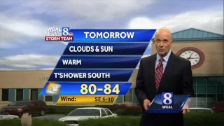 Spotty T'showers expected Friday; Watch Joe's forecast