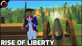 MASSIVE REVOLUTIONARY WAR BATTLE SIMULATION GAME! | Rise of Liberty Gameplay