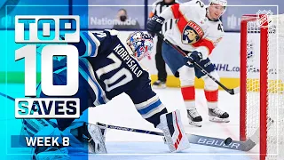 Top 10 Saves from Week 8 | 2021 NHL Season