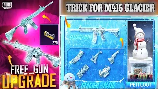 How To Glacier M416 Level Up 1 To 7 For 270 Material Scraps | Glacier M416 | PUBGM