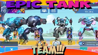 TANK EPIC TEAM🔥OP Gameplay🔥Mech Arena(iOS,Android)