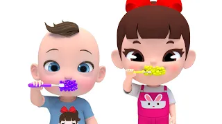 라임이의 모닝 루틴 송 Finger Family Song 치키차카 양치 놀이 핑거패밀리 영어동요 Nursery rhymes 라임이와 재미있는 영어 공부 해요!