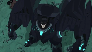 Armored Batman vs Samurai Bane | Batman Ninja