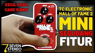 TC ELECTRONIC HALL OF FAME 2 MINI | FULL INDONESIA REVIEW | STOMPBOX KECIL SEGUDANG FITUR !