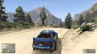 GTA V Rally Stage