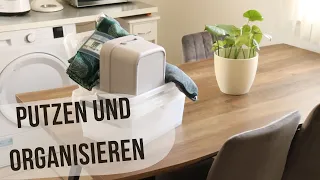 Clean with me! Küche organisieren, aufräumen und putzen.