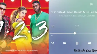1, 2, 3 (feat. Jason Derulo & De La Ghetto) Sofia Reyes feat. Jason Derulo, De La Ghetto (Audio)