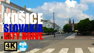 Driving in Košice, Slovakia in 4K UHD (60 fps)