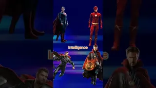 Thor (MCU) and Superman (DCEU) Vs Marvel and Dc #marvel #dc