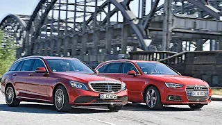 2019 Mercedes C200 Estate vs 2018 Audi A4 Avant