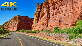 Moab Utah to Arches & Canyonlands National Parks Scenic Drive 4K | Utah