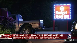 Man shot, killed outside Budget Host Inn in SW Houston